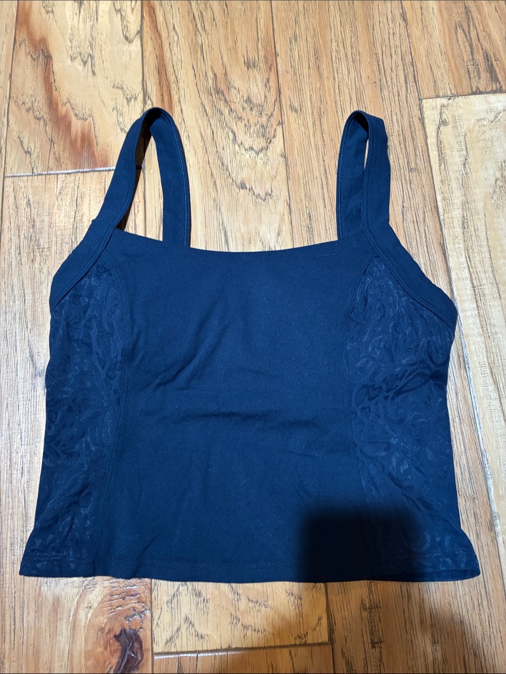 Lululemon Lace-Panel Crop Tank Top
